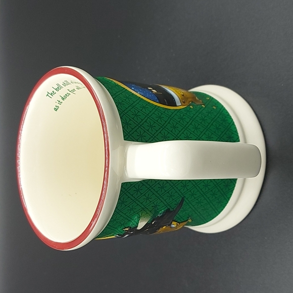 Polar Express embossed Bell Rings mug, EUC - Picture 2 of 6